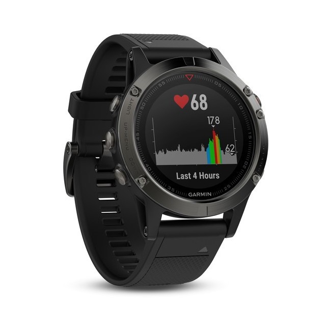Garmin watch Fenix5 Gray Smartwatch Blak