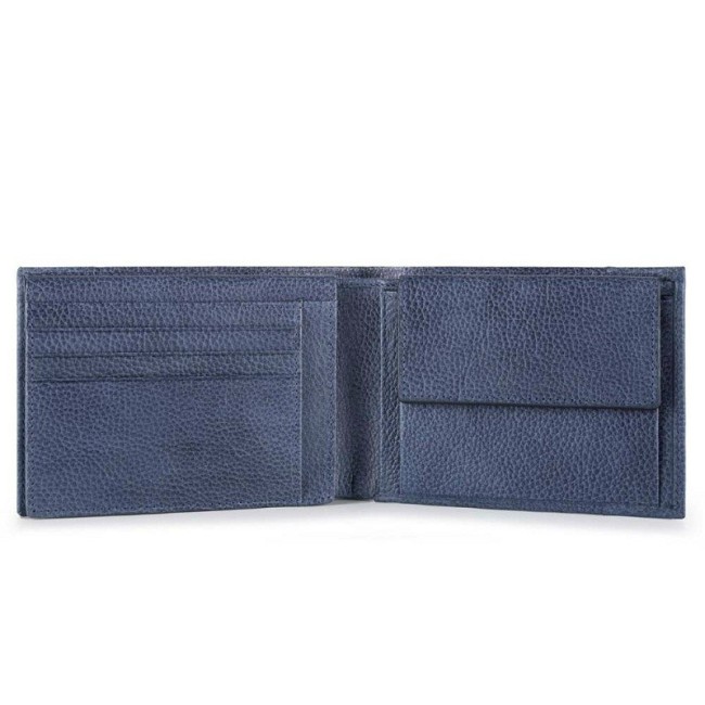 Piquadro PU1392P15S/blau-blau Brieftasche