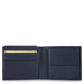 Portafoglio uomo Piquadro con porta spiccioli linea P15PLUS