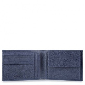 P15PLUS-PU257P15S/blue line Piquadro men wallet