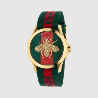 Gucci Uhr Le Marché Des Merveilles mit Biene-YA126487