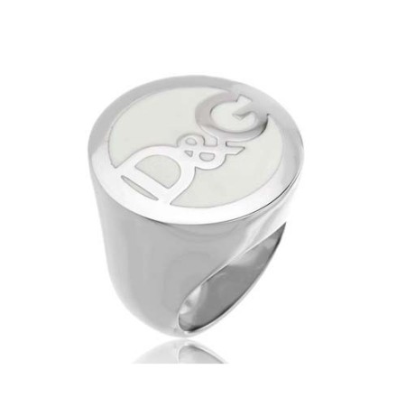 Anello in acciaio e smalto - DJ0073