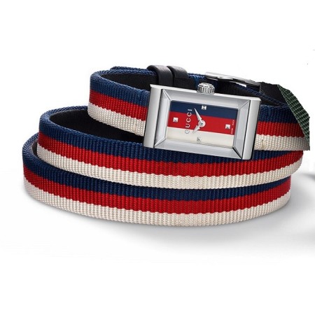 Gucci G-Frame rectangular fabric Collection-YA147502