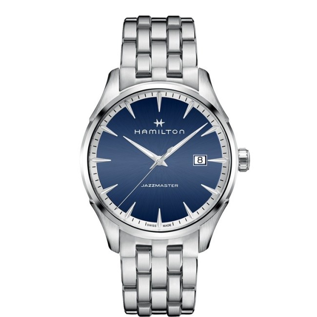 Orologio Hamilton Jazzmaster Gent Quartz Blu -  H32451141