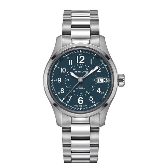 Orologio Hamilton Khaki Field Automatico Blu - H70305143