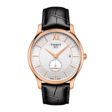 Tissot Uhr Tradition kleine zweite automatische Rosé-T0634283603800