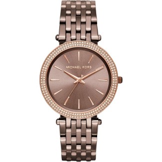 Michael Kors watch woman give Us terra bronze with Rhinestones-MK3416