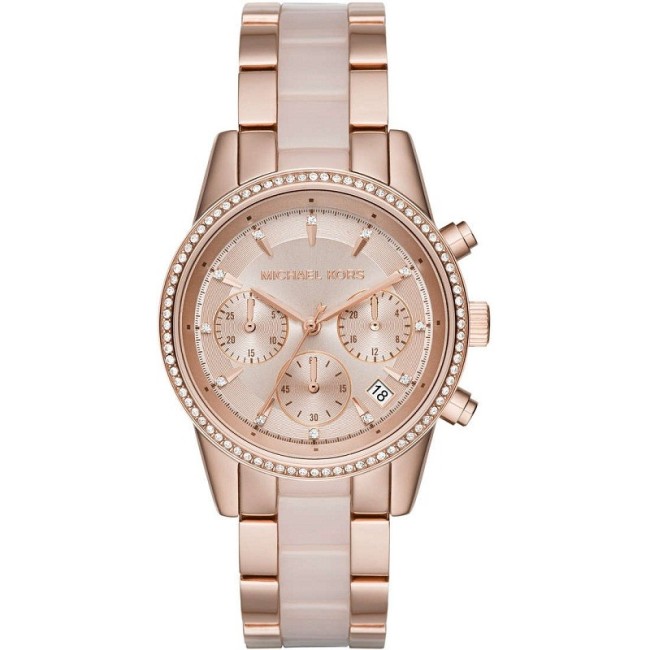 Orologio donna Michael Kors Ritz placcato rosè - MK6307