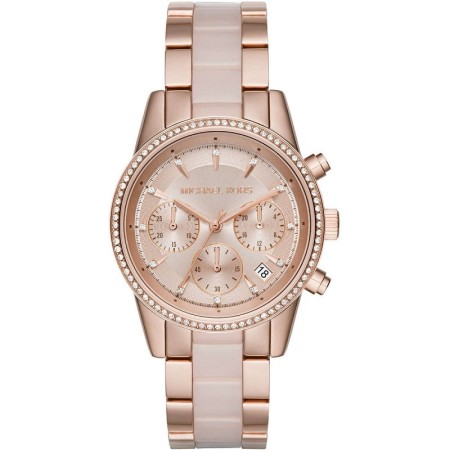 Michael Kors Womens Ritz vernickelt Rosé-MK6307