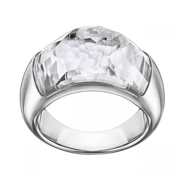 Swarovski facettiertem Crystal Dome Ring mit Silber-5184252