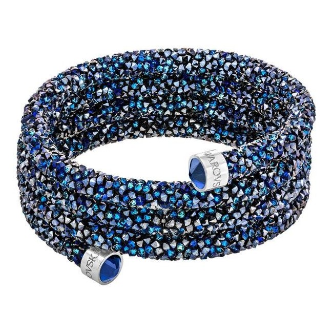Swarovski Bangle Crystaldust Wide blue-5294928