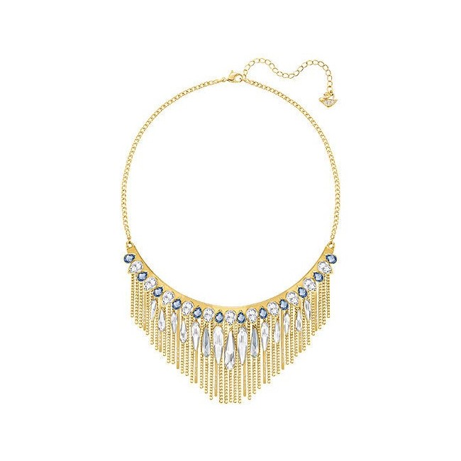 Swarovski Collana Gipsy placcata oro fili e cristalli - 5260592