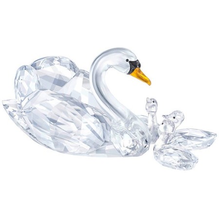Swarovski family of swans critsallo home decor-5233542