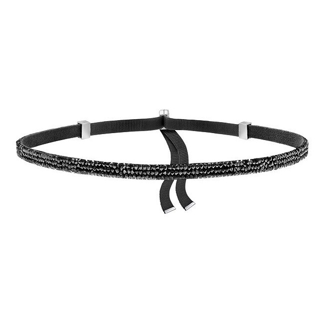 Swarovski round neck black Crystaldust collar-5279165