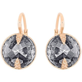 Swarovski Orecchini Globe placcati rosè cristallo Grigio - 5276285