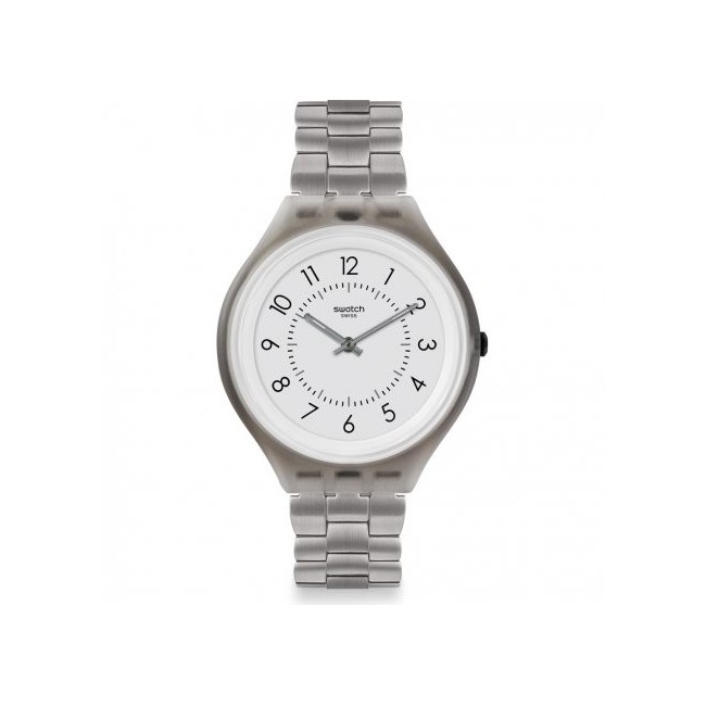 Swatch watch Skinsteps linea Skin mens steel-SVUM101G