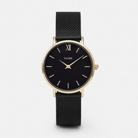 CLUSE orologio donna Minuit pelle cassa gold - CLUCL30026