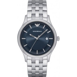 Armani Uhr Quarz Herren Blau-Netz AR11025