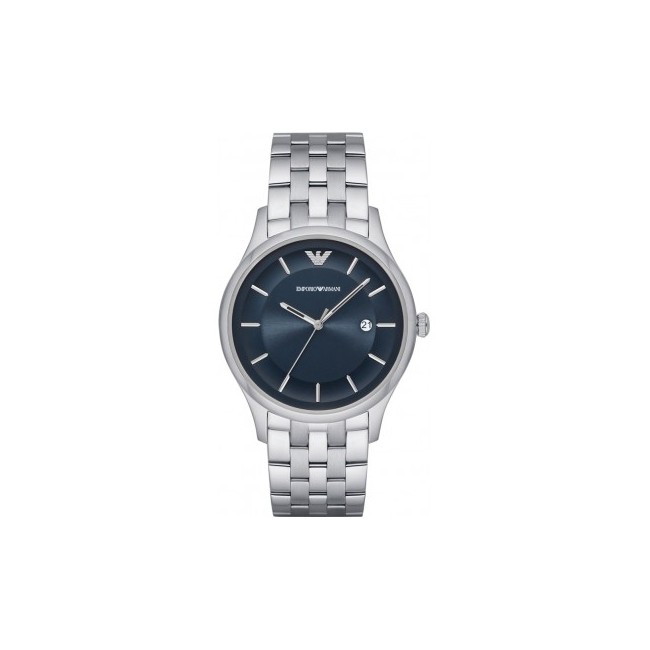 Armani Uhr Quarz Herren Blau-Netz AR11025