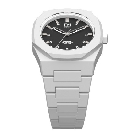 Watch white octagonal ring-Milan line D1 Essential ES03
