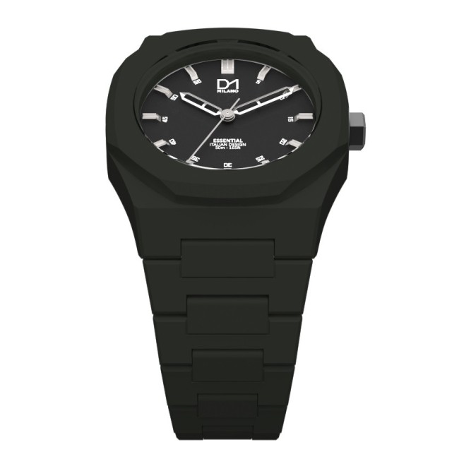 Watch green octagonal ring-Milan line D1 Essential ES06