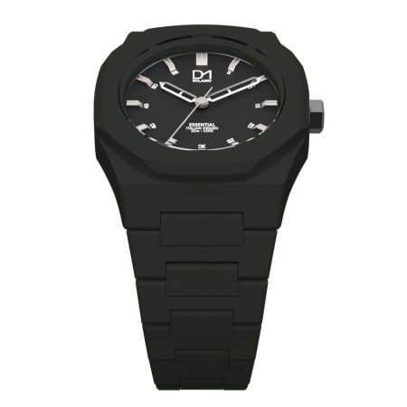 Watch green octagonal ring-Milan line D1 Essential ES06