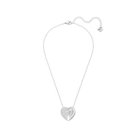 Swarovski Collana Guardian, Media, Bianco cuore pavè
