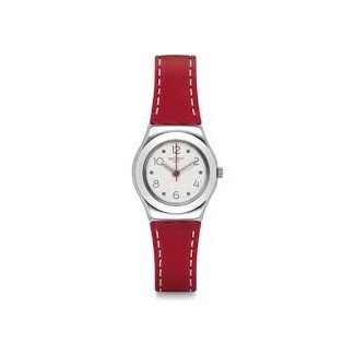 Orologio Swatch Irony Lady Cite Vibe pelle rosso - YSS307