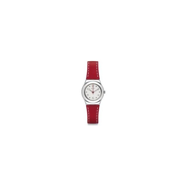 Orologio Swatch Irony Lady Cite Vibe pelle rosso - YSS307