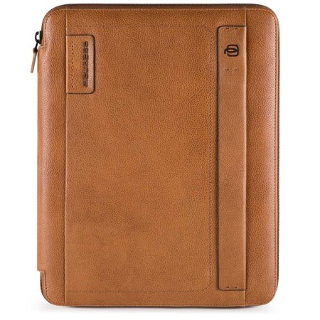 Portablocco Sottile A4 Piquadro P15PLUS Leder Linie