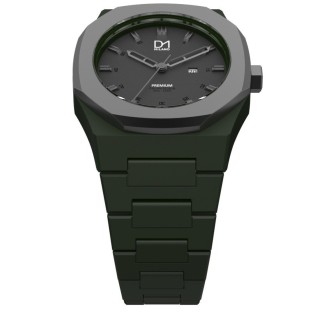 Octagonal bezel Watch Black Black Premium line D1 Milan-PR04