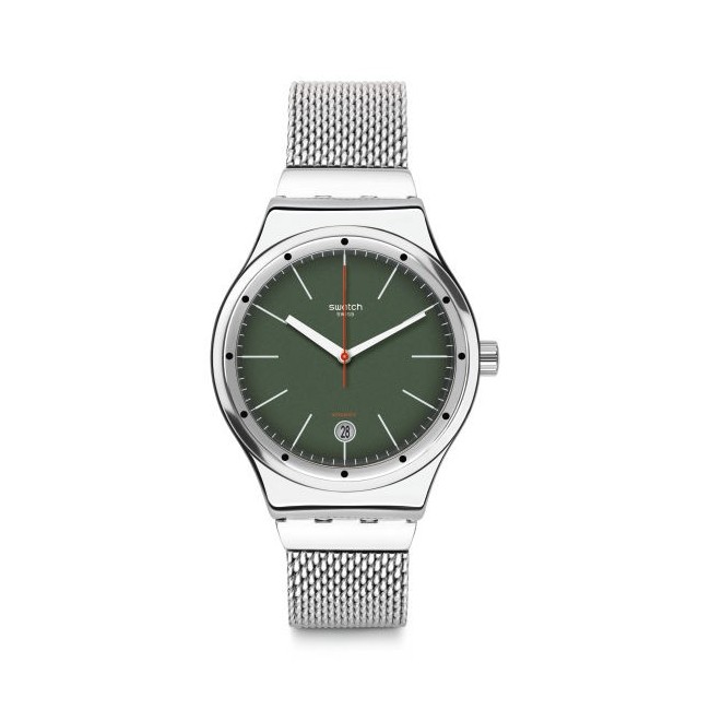 Swatch Irony System51 System Kaki L Milanese Strickwaren