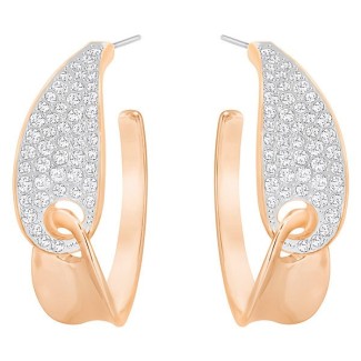 Swarovski Ohrringe mit Guardian, Weiß und Rosé mit Pavè