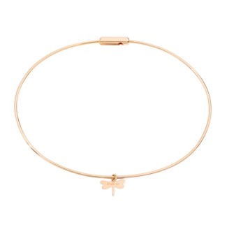 Bracciale Civita Queriot Mon Histoire in oro rosa con Libellula Ma Libertè