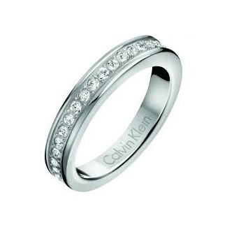 Calvin Klein Frauenhaken und Swarovski Ring- KJ06MR040107