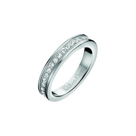 Calvin Klein Frauenhaken und Swarovski Ring- KJ06MR040107