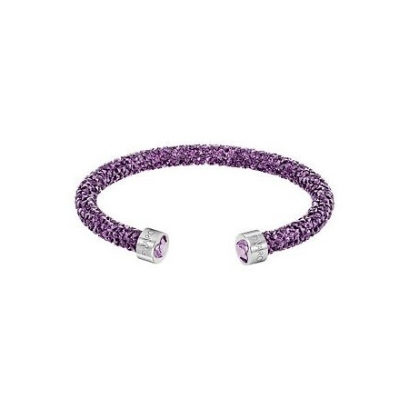 Swarovski Crystaldust Purple M Double Round Necklace - 5278497