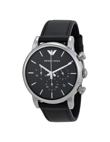 Chronograph Man Leder Armani Classic AR1733