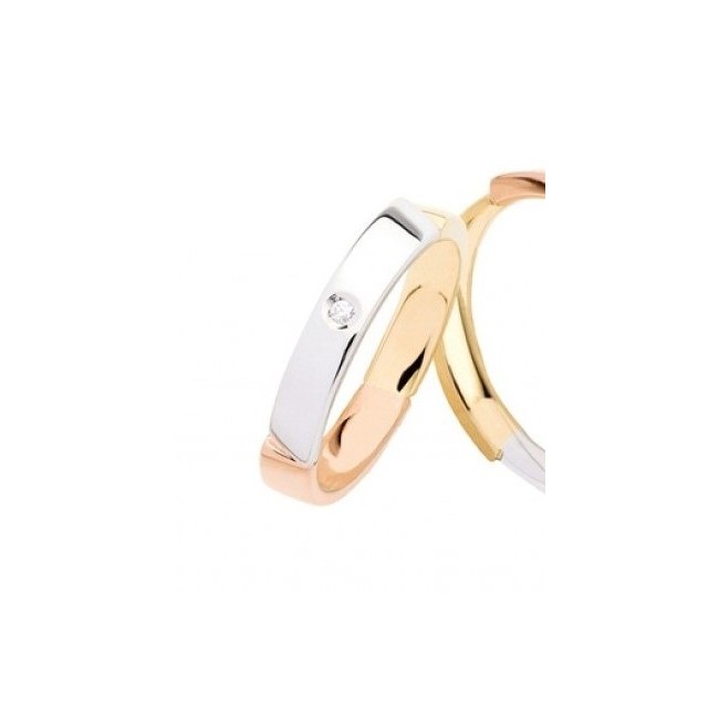 Faith Polello line Moment in three diamonds and diamonds - L2982DBGR