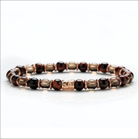 Bracciale Gerba uomo donna multicolor elastico - LUCAS