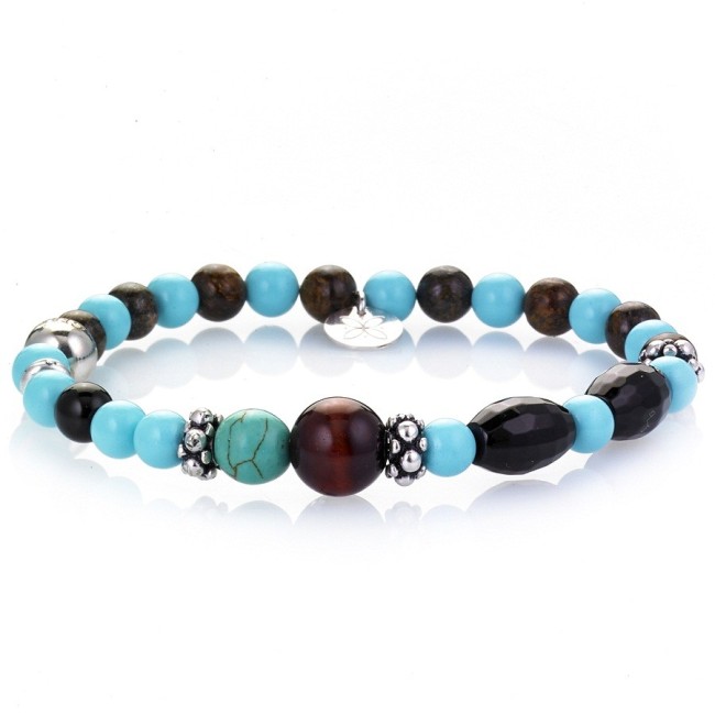 Damen-Troddel-Armband Mehrfarbige Elastische Frau - NUDOLS