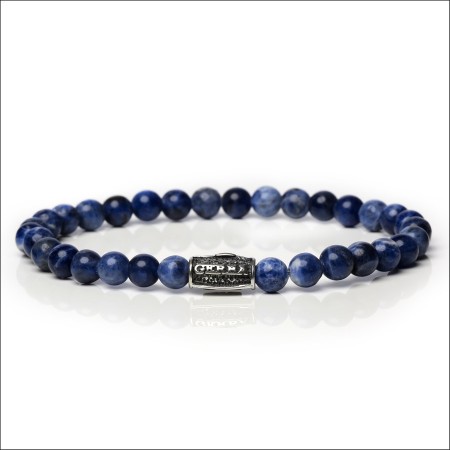 Bracciale Gerba uomo donna blu elastico - SUMMER BLUE