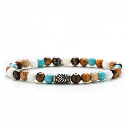 Mehrfarbige Elastische Frau Quaste Armband - HAVANA