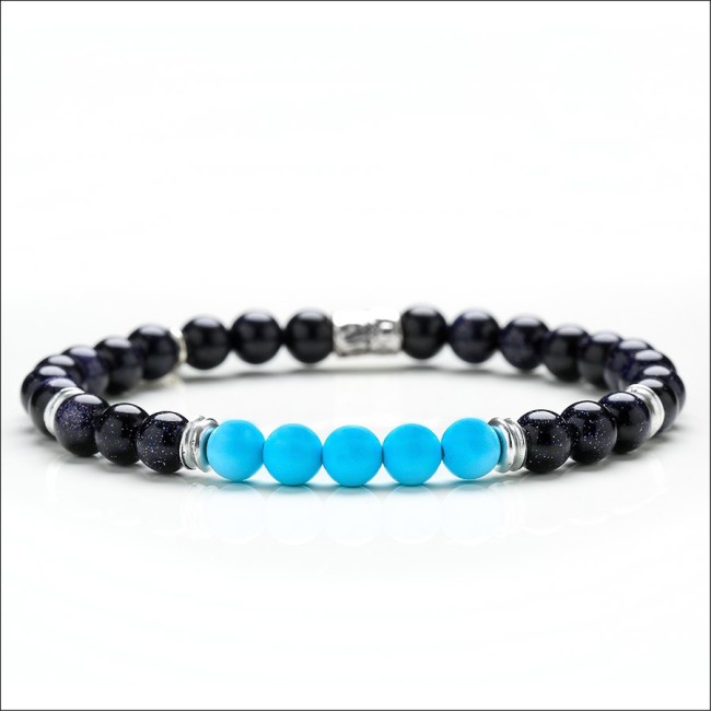 Bracciale Gerba uomo donna multicolor elastico - ISCHIA