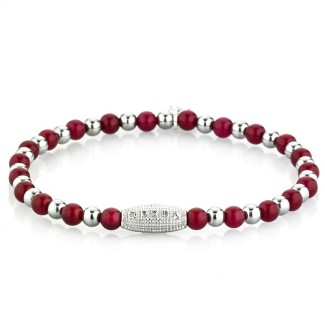 Women's Tassel Bracelet Elastic Woman - FOUR RED