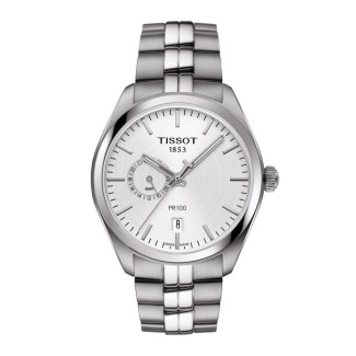 Orologio Tissot PR100 Dual Time Quartz silver - T1014521103100