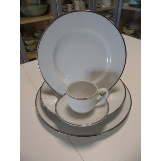 Flatware Richard Ginori line Platinum wire lake