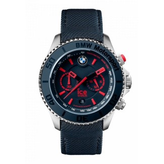 Orologio Ice BMW Motorsport crono acciaio - blu indici rossi