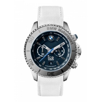 Ice Watch BMW Motorsport Crono steel case white and blue