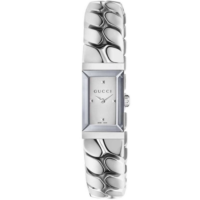 Orologio Gucci G-Frame Collection rettangolare acciaio - YA147501